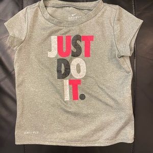 Gently used Nike dry fit shirt size 18m